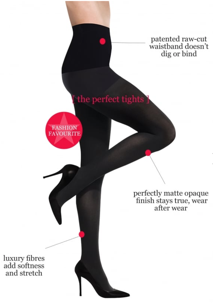 Commando Ultimate Opaque 70 Denier Control Top Tights