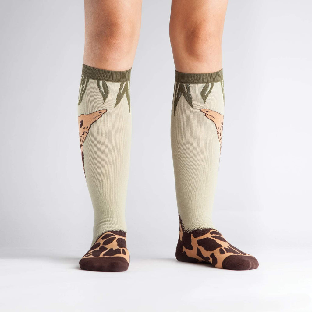Giraffe Knee High Socks - elegance nyc