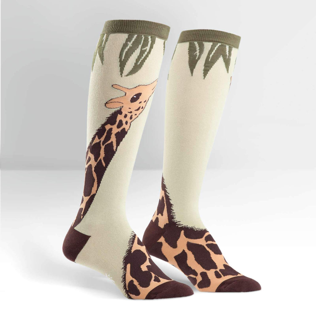 Giraffe Knee High Socks - elegance nyc