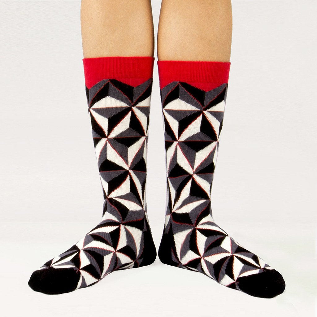 Home Combed Cotton -Prism Socks