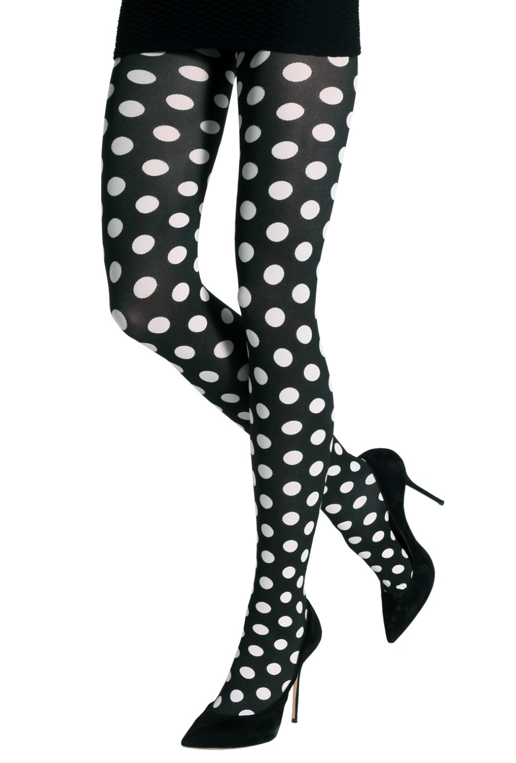 Emilio Cavallini TWO TONED MEDIUM DOTS TIGHTS elegance nyc