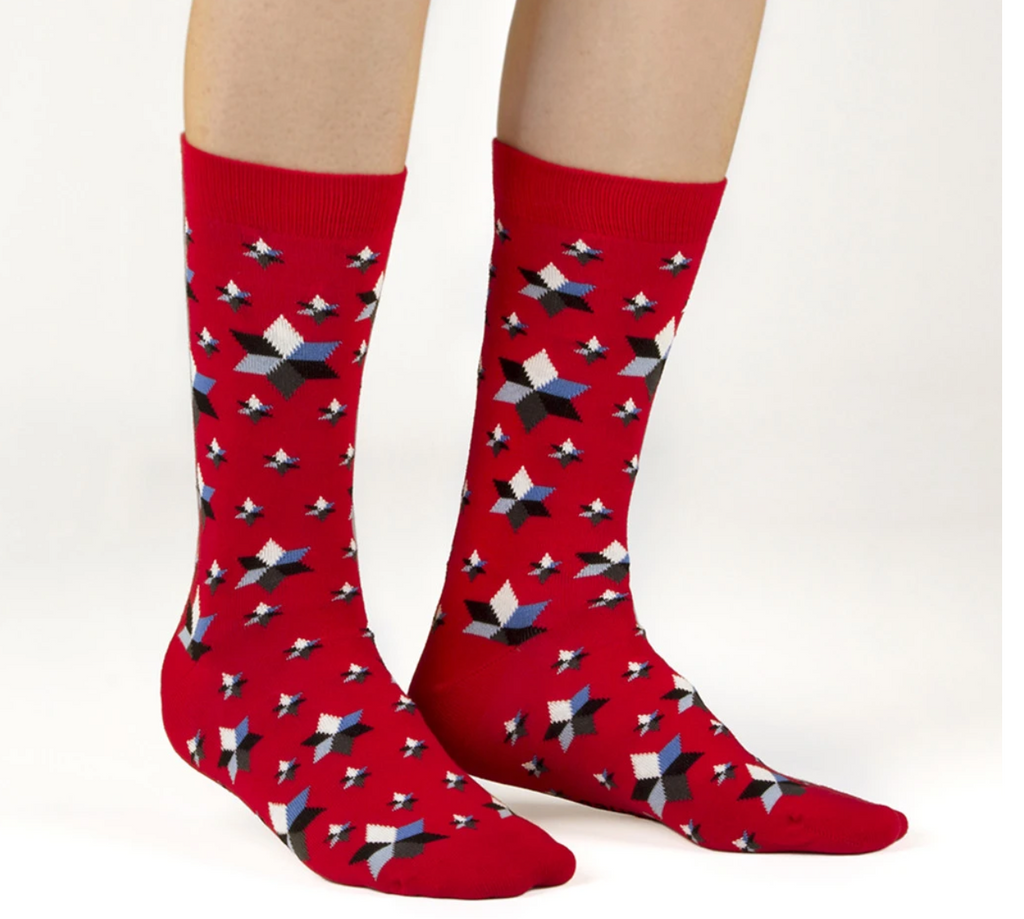 Men's Combed Cotton -Galaxy B Socks - elegance nyc