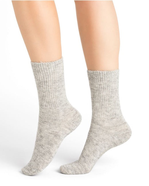 BLEUFORET Alpaca  Wool Socks-elegance nyc
