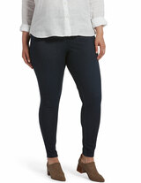 HUE High Waist Denim Leggings - elegance nyc