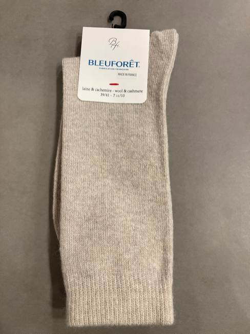 Bleuforêt Wool & Cashmere Women Sock-elegance nyc