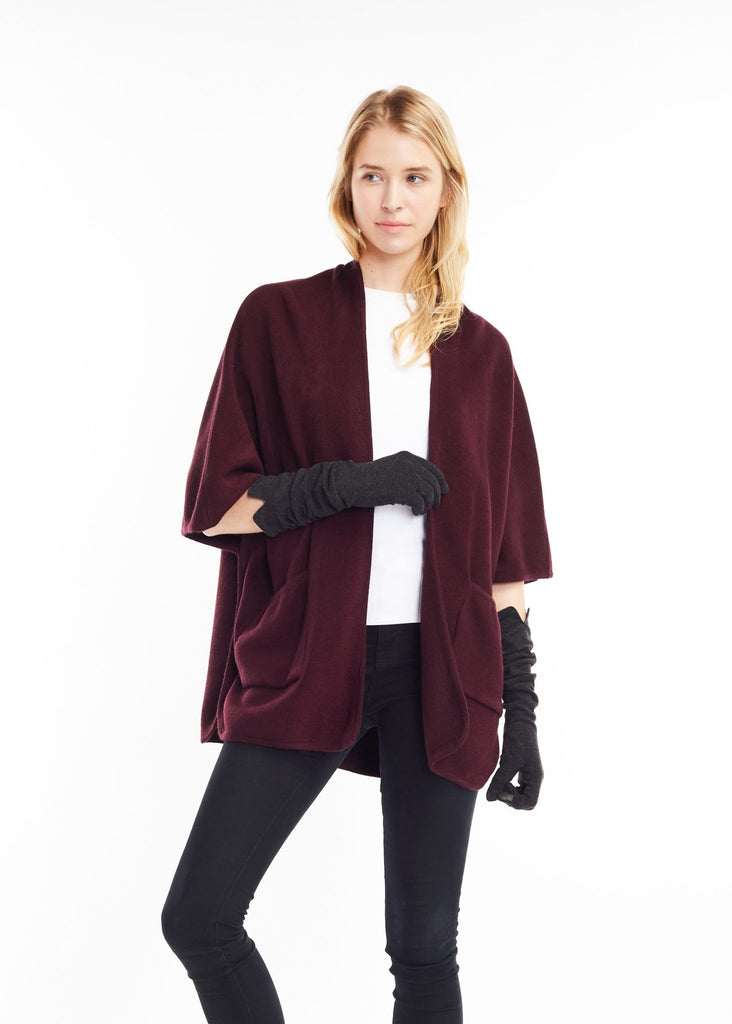 Look By M Basic Cape Poncho - elegance nyc