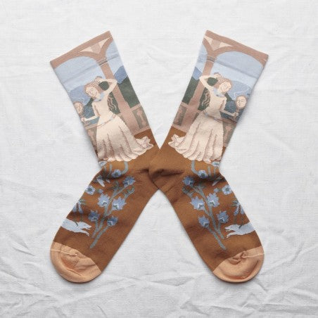 Bonne Maison Socks Sky Princess - elegance nyc